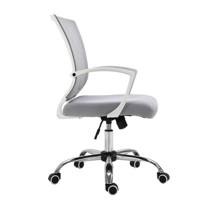 Silla de Oficina Burdeos Semi Reclinable Gris