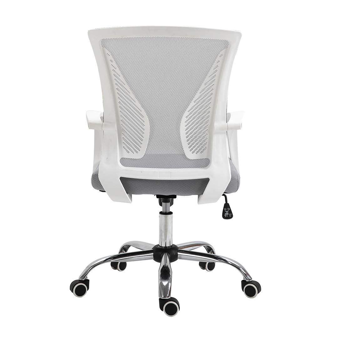 Silla de Oficina Burdeos Semi Reclinable Gris