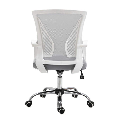 Silla de Oficina Burdeos Semi Reclinable Gris