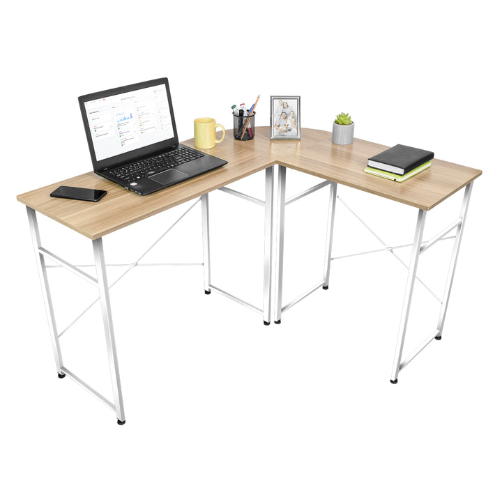 Escritorio Lima-B Minimalista con Forma de L