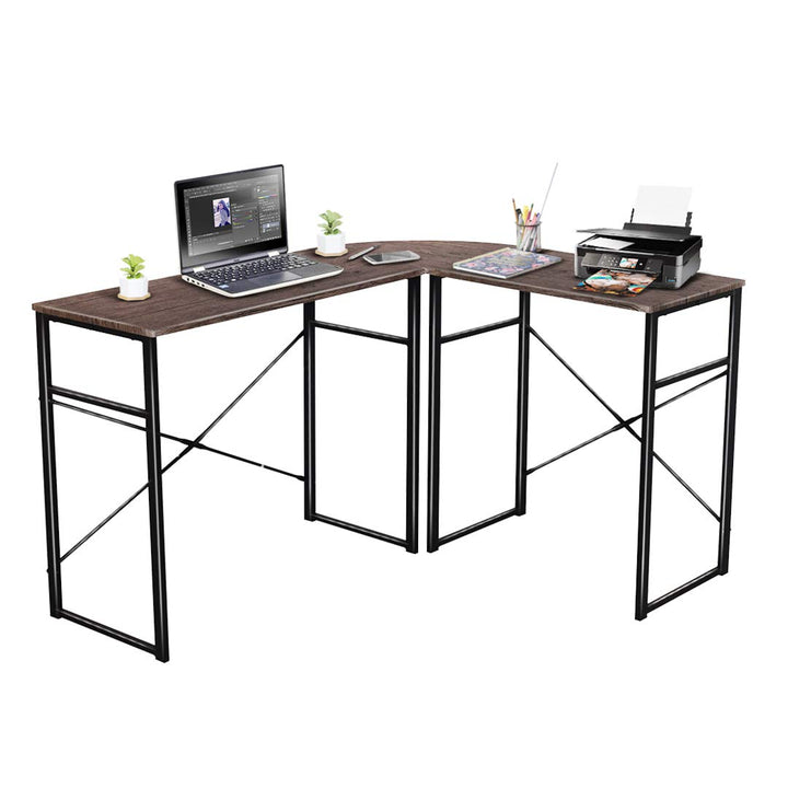 Escritorio Lima Minimalista con Forma de L Café