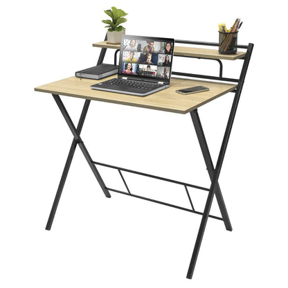 Escritorio Tripoli-N Plegable Negro
